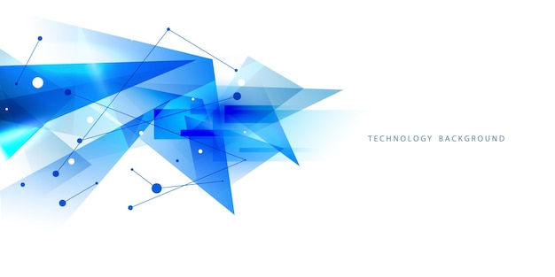 Ilustración de vector de diseño moderno de fondo de tecnología abstracta