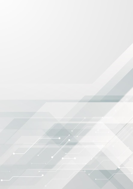 Ilustración de vector de diseño moderno de fondo de tecnología abstracta