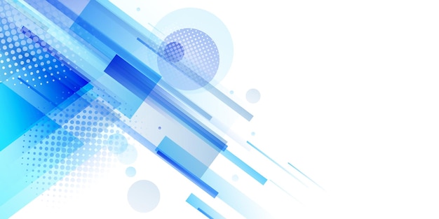Ilustración de vector de diseño moderno de fondo de tecnología abstracta
