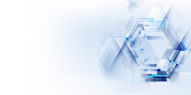 Ilustración de vector de diseño moderno de fondo de tecnología abstracta