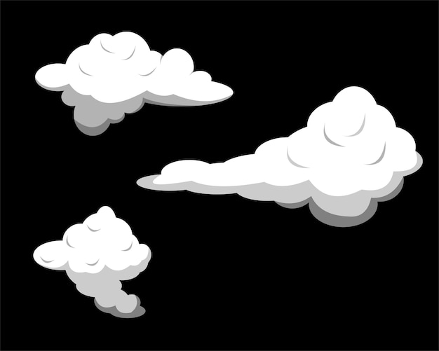 Ilustración de vector de diseño de nube