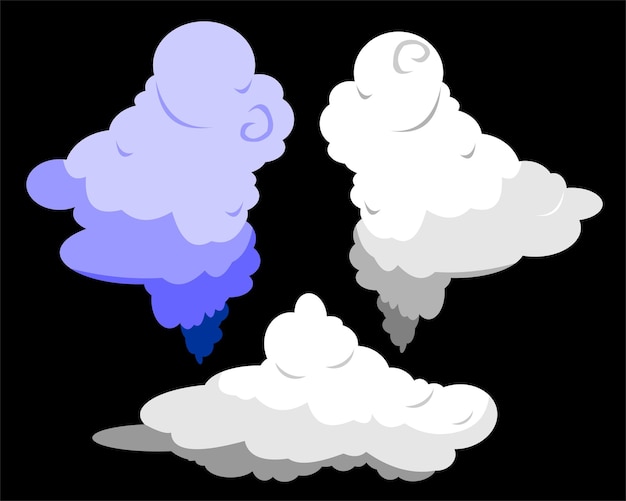 Vector ilustración de vector de diseño de nube