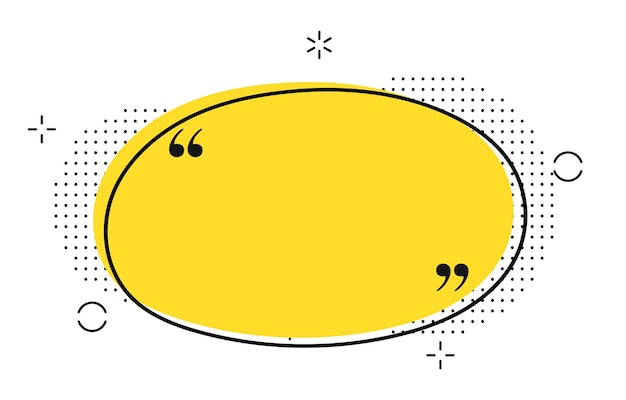 Ilustración de vector de diseño de tipografía. Comente el concepto de plantilla de póster de cuadro de texto de cotización.