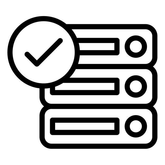 Ilustración del vector de disponibilidad