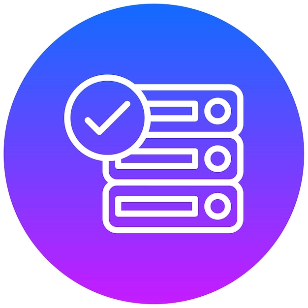 Ilustración del vector de disponibilidad
