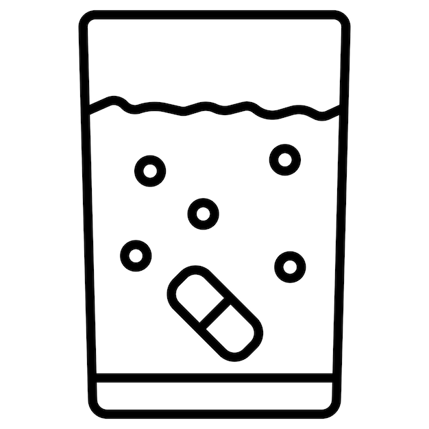 Ilustración del vector efervescente