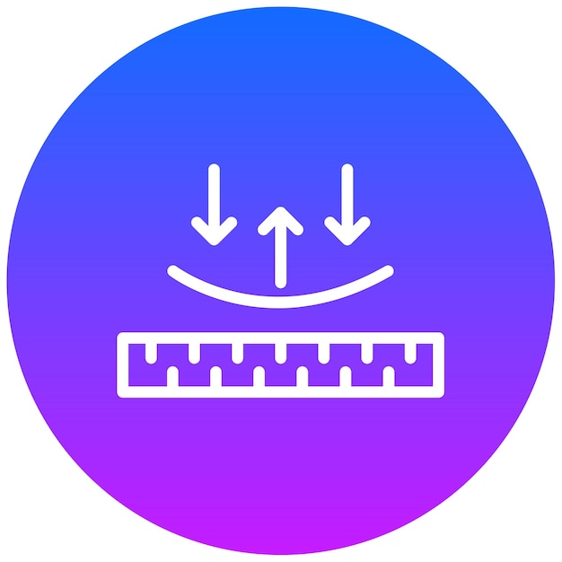 Ilustración del vector de elasticidad de la tela
