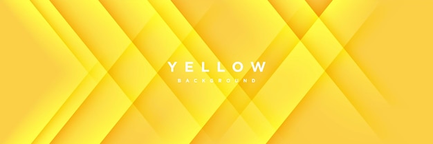 Ilustración de vector de elemento de capa y brillo de geometría de fondo abstracto amarillo