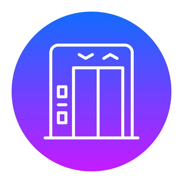 Ilustración del vector de Elrvator