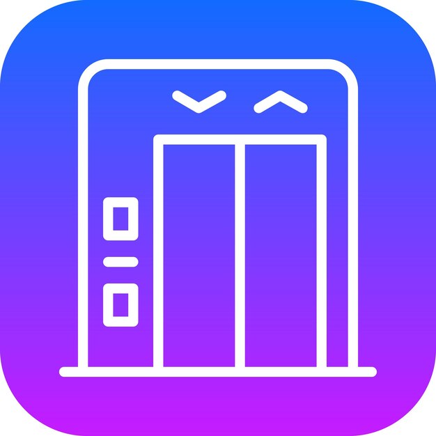 Ilustración del vector de Elrvator
