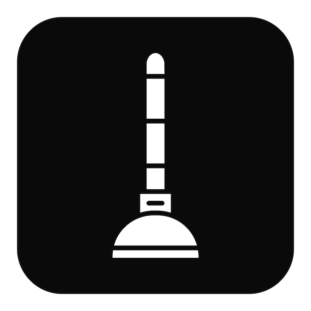 Ilustración del vector del émbolo