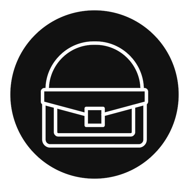 Ilustración del vector de embrague de moda