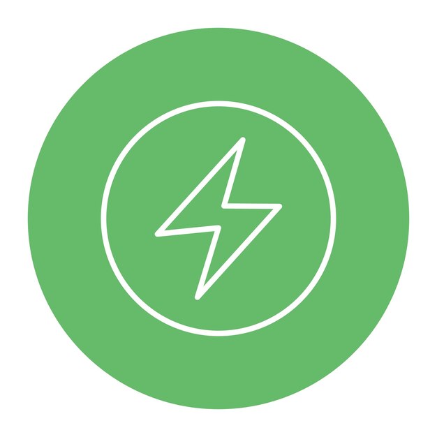 Ilustración del vector de la energía