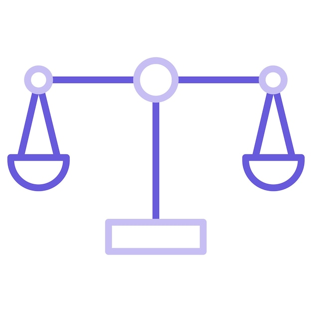 Ilustración del vector de equilibrio