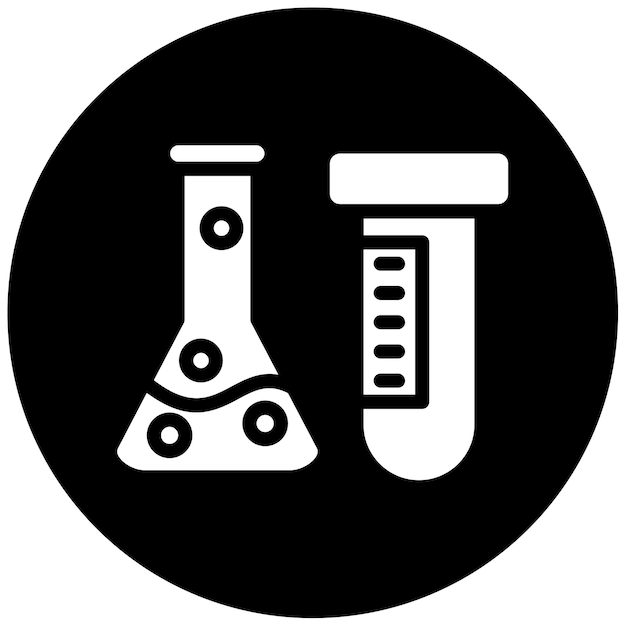 Ilustración del vector de Erlenmeyer