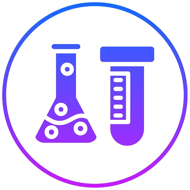 Ilustración del vector de Erlenmeyer