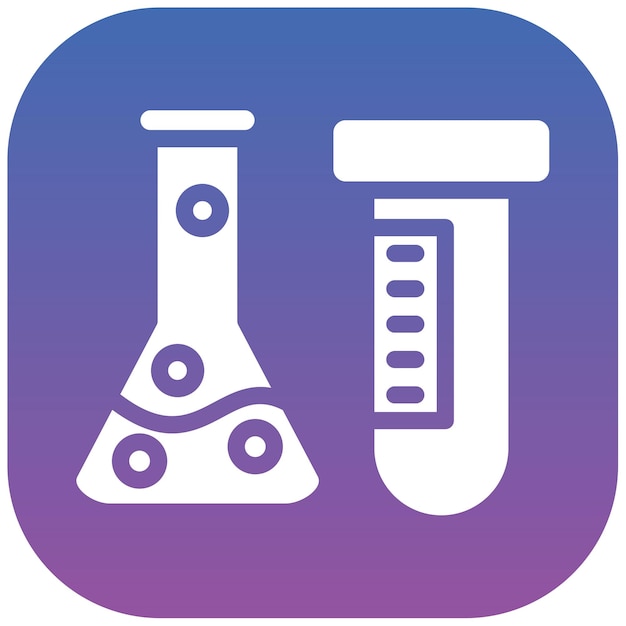 Ilustración del vector de Erlenmeyer