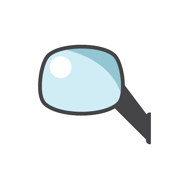 Ilustración de vector de espejo retrovisor