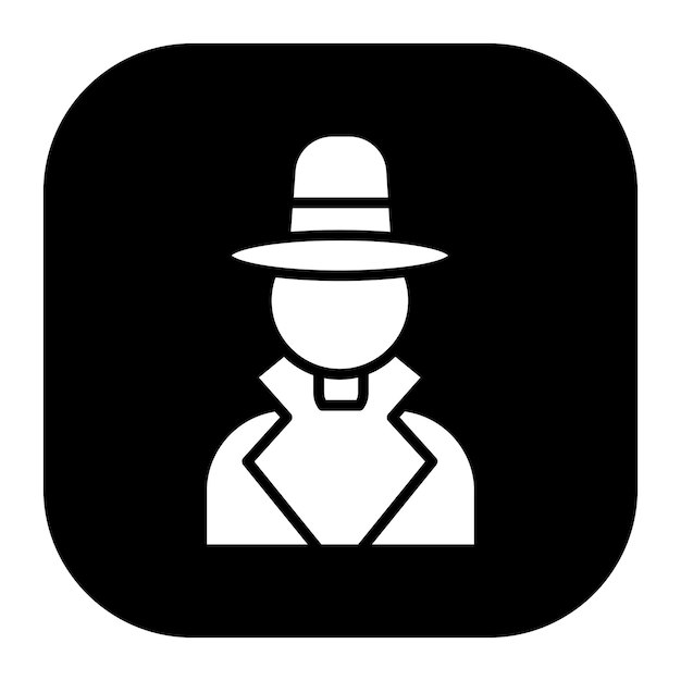 Ilustración del vector de espionaje