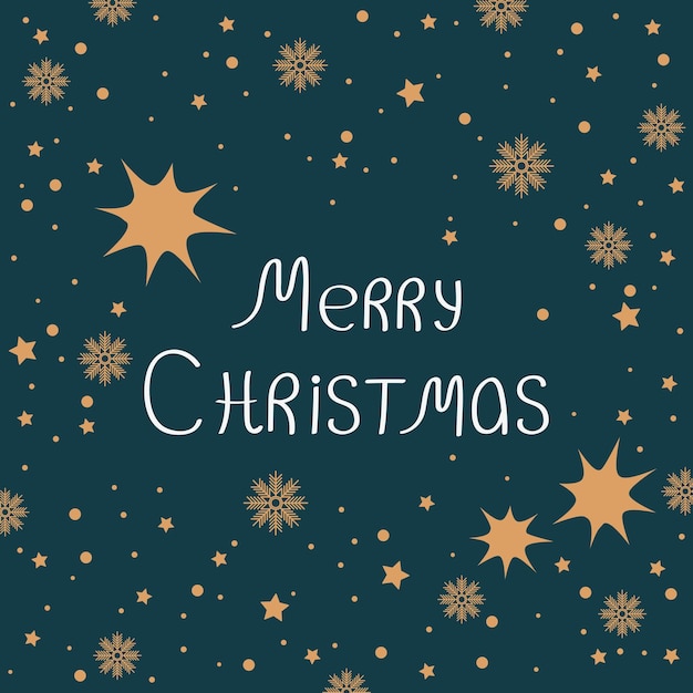 Ilustración de vector de estilo de dibujos animados de Navidad y año nuevo