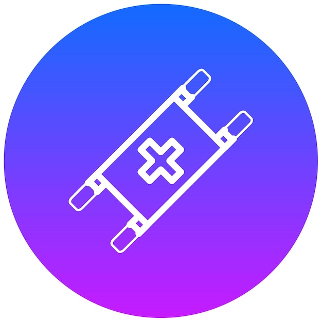 Ilustración del vector de estiramiento
