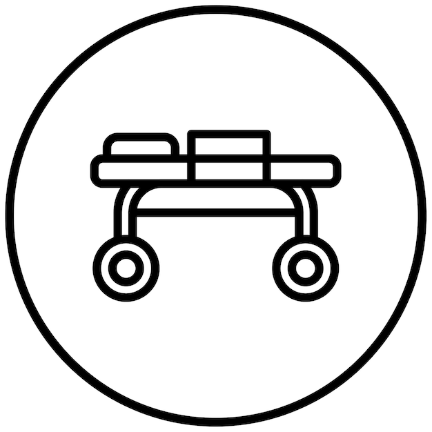 Ilustración del vector de estiramiento