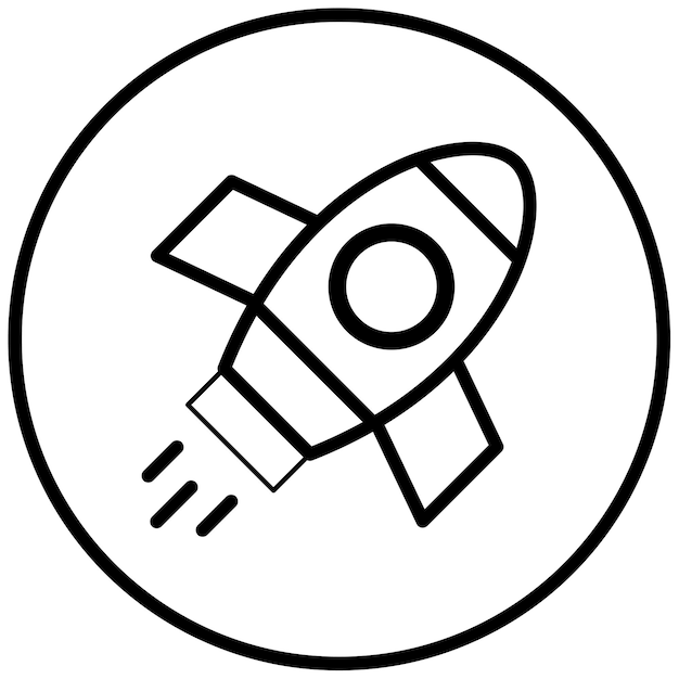 Ilustración de Vector de exploración espacial