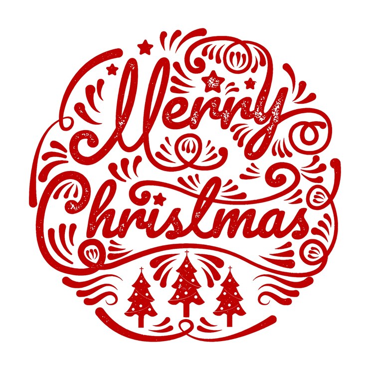 Vector ilustración de vector de feliz navidad.