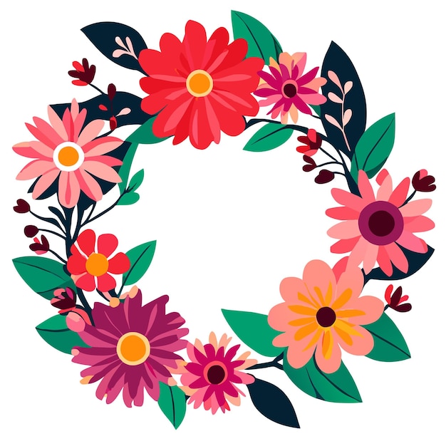 ilustración de vector de flor floral