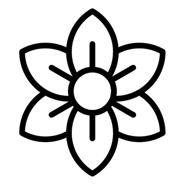 Ilustración del vector de las flores
