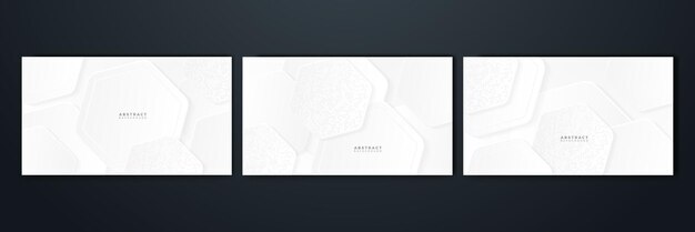 Ilustración de vector de fondo abstracto blanco
