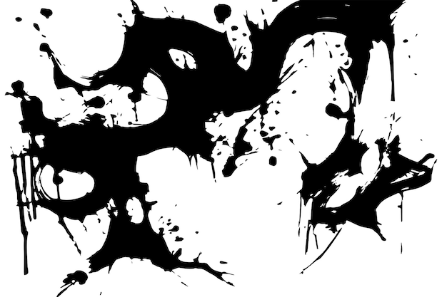 Ilustración de vector de fondo abstracto monocromo de textura abstracta en blanco y negro