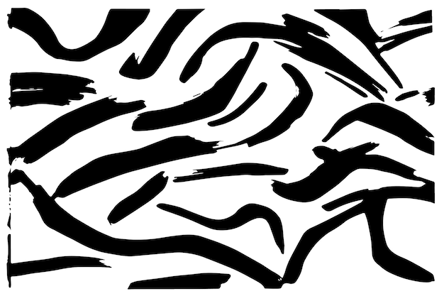 Ilustración de vector de fondo abstracto monocromo de textura abstracta en blanco y negro