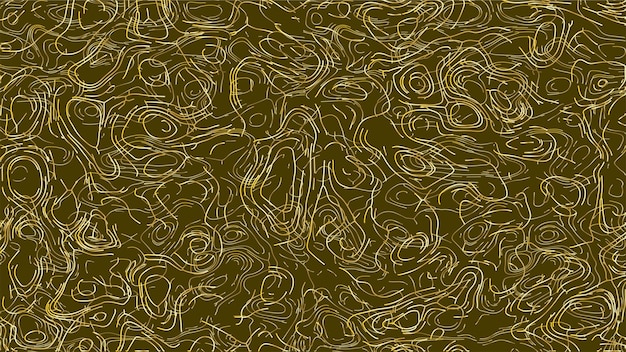 Ilustración de vector de fondo de arte de línea de oro abstracto