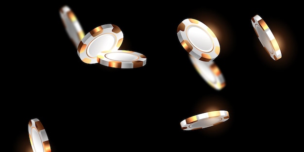 Ilustración de vector de fondo de casino para diseño elegante de banner de cartel de juego