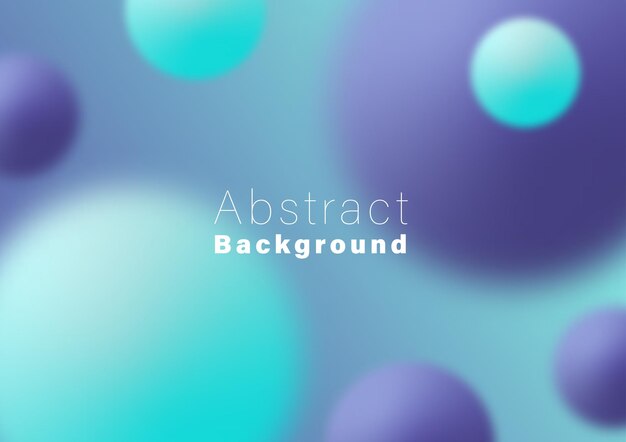 Ilustración de vector de fondo de color degradado azul y púrpura de fondo borroso abstracto para cartel telón de fondo web banner