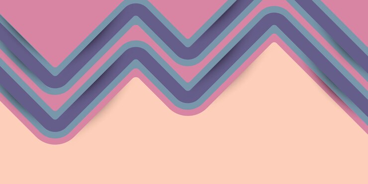 Vector ilustración de vector de fondo de diseño de corte de papel formas geométricas abstractas modernas