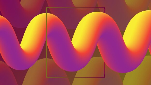 Ilustración de Vector de fondo fluido abstracto moderno
