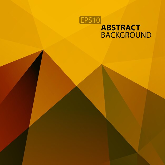 Ilustración de Vector de fondo geométrico cálido abstracto