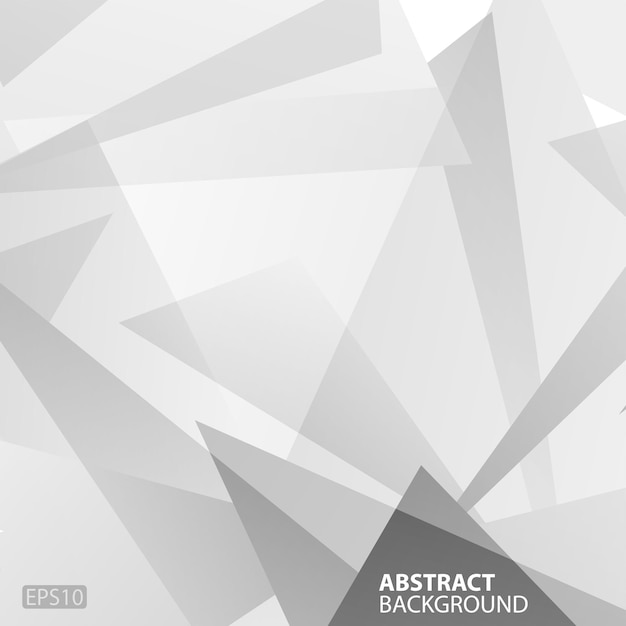 Ilustración de Vector de fondo geométrico gris abstracto