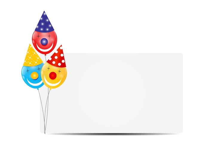 Vector ilustración de vector de fondo de globos brillantes de color