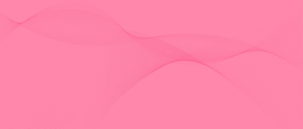 Ilustración de vector de fondo de líneas rosadas abstractas