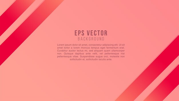 Ilustración de vector de fondo de lujo moderno diseño geométrico polígono tono rojo abstracto