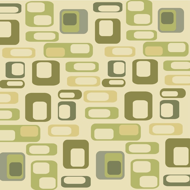Ilustración de vector de fondo Mod 60s