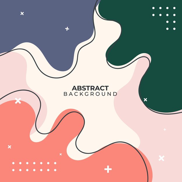 Ilustración de Vector de fondo moderno abstracto