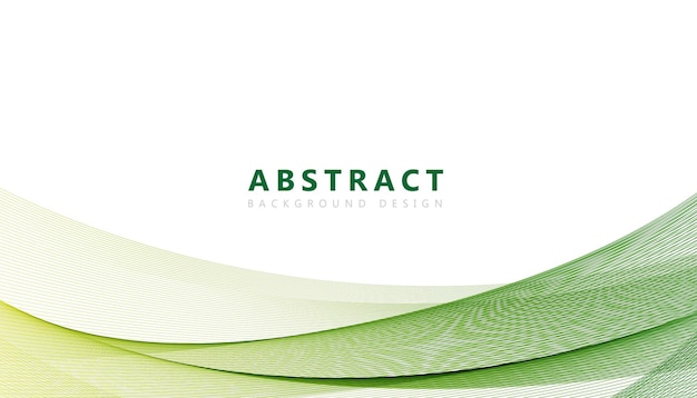 Ilustración del vector de fondo de onda abstracta