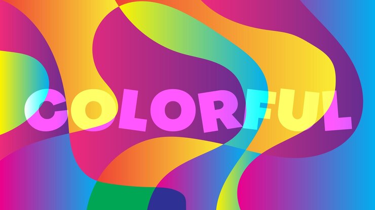 Vector ilustración de vector de fondo de onda colorido abstracto