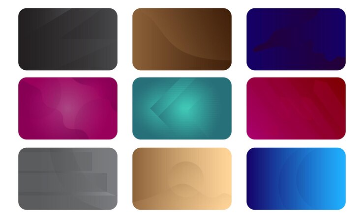 Vector ilustración de vector de fondo de paquete abstracto de tarjeta de identificación