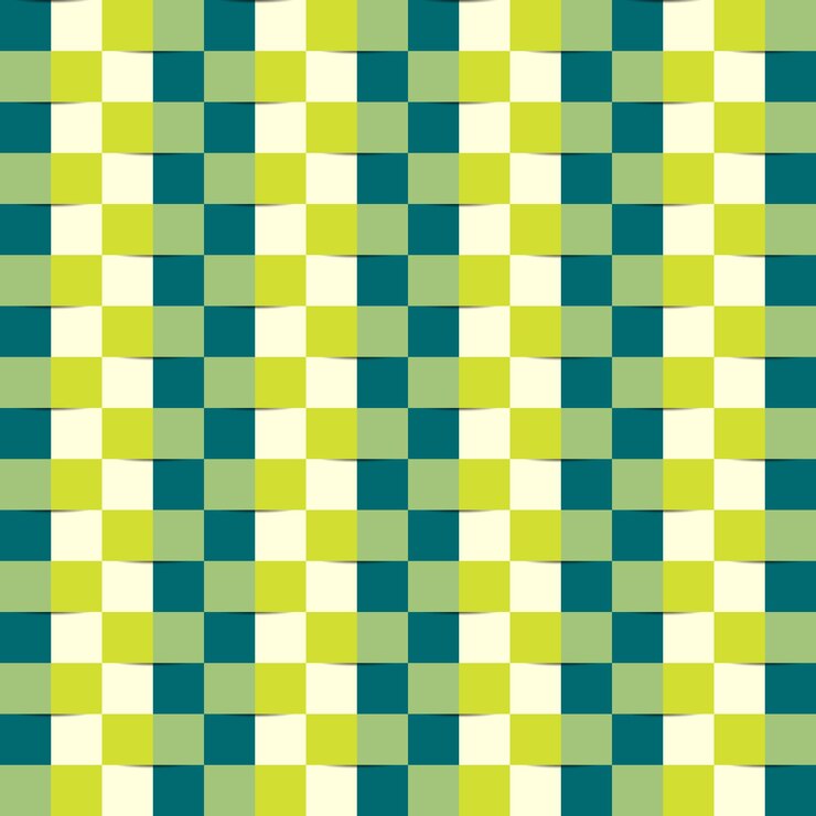 Vector ilustración de vector de fondo de patrón de efecto de plegado de papel colorido