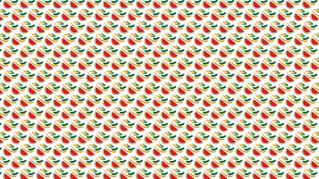 Ilustración de vector de fondo de patrón de fruta